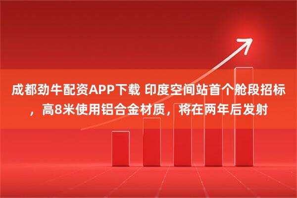 成都劲牛配资APP下载 印度空间站首个舱段招标，高8米使用铝合金材质，将在两年后发射